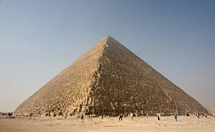 The Great Pyramid. Wikimedia Commons