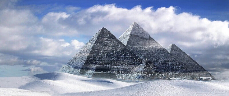 Pyramids of Giza were weapons