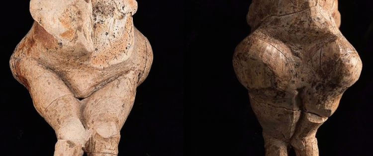 Two-sided views of the Venus of Bryansk (Russia).
CREDITS: COURTESY INSTITUTE OF ARCHEOLOGY AND ETHNOGRAPHY